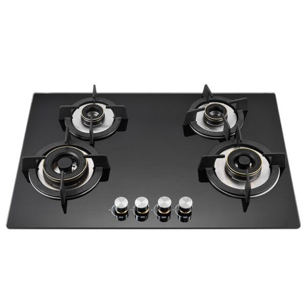 Cooktop Marvel – 4 Burner Premium Glass Gas Stove